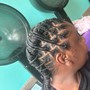 Individual Braids without weave