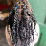 Bohemian knotless Braids (small)