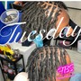 TUESDAY RETWIST LOC ONLY SPECIAL STANDARD SIZE LOCS