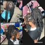 Crochet Distressed OVER LOCS