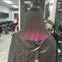 Color Rinse + Silk Press