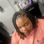 Weave maintenance (sew in touch up)