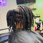 Loc Re-twist /Shoulder Length and Shorter