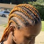 Feed in braids $(10) each braid