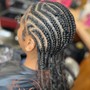 Girls’ Cornrow/Twists (no hair added)