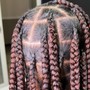 Knotless Individual Braids