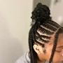 Feed-ins w/ Knotless Braids