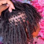 Medium knotless boho/Goddess Braids