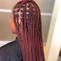 Knotless braids