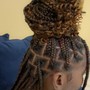 Feed-in-Braid Free Style