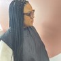 Medium size Box Braids