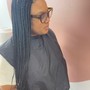 Starter loc retwist (starter to top of ears)