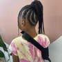 Braids for kids w/hair added