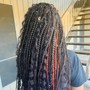 Takedown med box braids