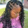 Boho Goddess Knotless Braids