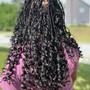 Boho Goddess Knotless Braids