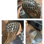 Smedium Knotless Braids