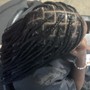 Medium Knotless Braids