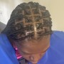 Smedium Knotless Braids