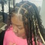 Medium Knotless Braids