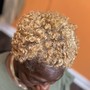 Short Natural Hair and Color