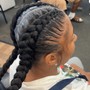 Kid’s retwist with two strands age 2-9