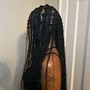 Large butterfly locs (shoulder length)