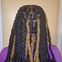 Medium Goddess Braids-Waist Length