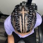 Kid's cornrows