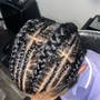 Medium Box Braids