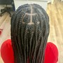 Medium Box Braids