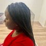 Medium Box Braids