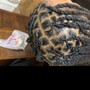 Cornrows natural hair no weave large