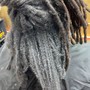 Faux Locs over Locs