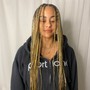 Smedium Knotless Box Braids