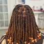 Box Braids (Traditional) Medium Midback