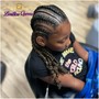 Kid's Large Braided Ponytail