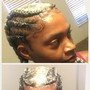 4 Feed In Braids