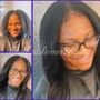 Sew In Take down / shampoo style