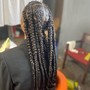 Knotless braids