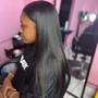 Sew-in maintenance (no wash)