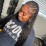 Med boho braids SYNTHETIC HAIR