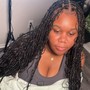 Med boho braids SYNTHETIC HAIR