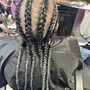 Medium Box Braids