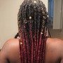 Individual/Box Braids Top of Head