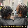 Extended Loc Knotless Braids Style