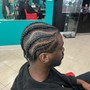 Men’s cornrows (4-6)