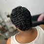 Crochet passion twists w/ illusion individual perimeter