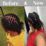 short Hair Natural twist