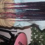 Medium Knotless Braids (waist length)